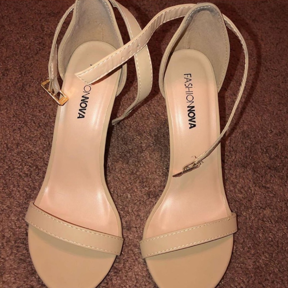 Fashion Nova Nude Heels